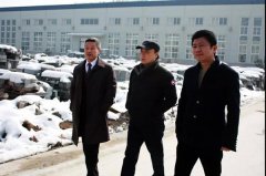 福寿园国际集团组团踏雪来访，浙江Galaxy银河国际赢盛赞