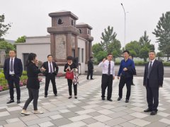 江苏盐城大丰福寿园辅导来浙江Galaxy银河国际调研